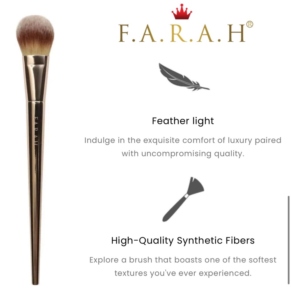 FARAH Pressed Powder Brush 620F